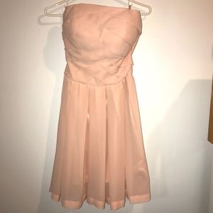 Chiffon Strapless Dress